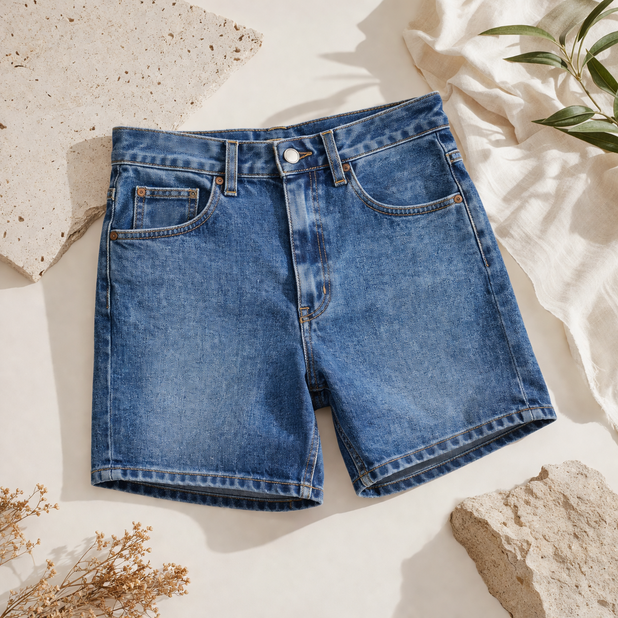 Premium Denim Shorts